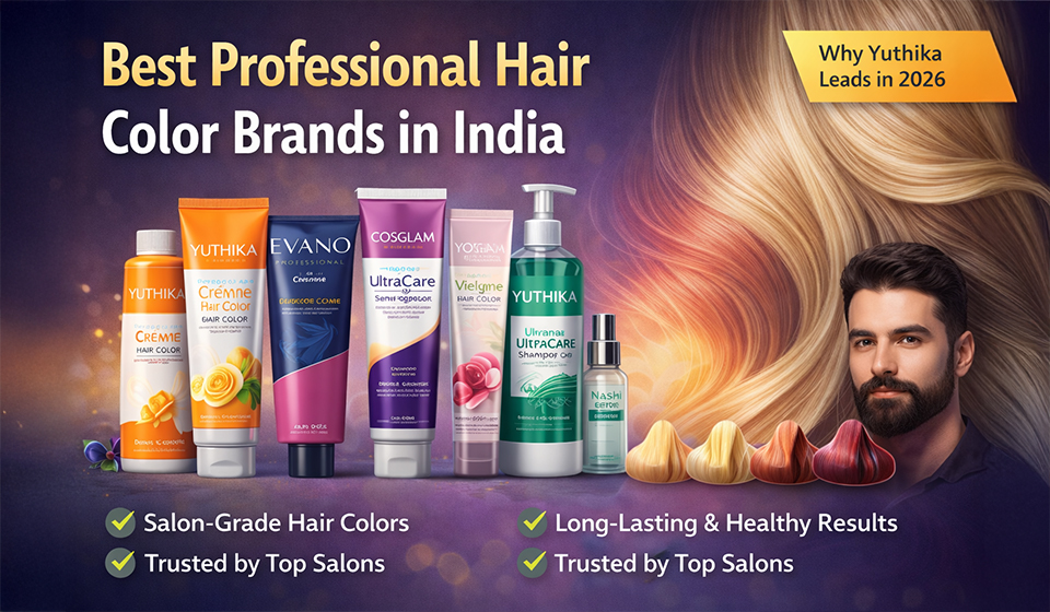 Best Professional Hair Color Brands in India